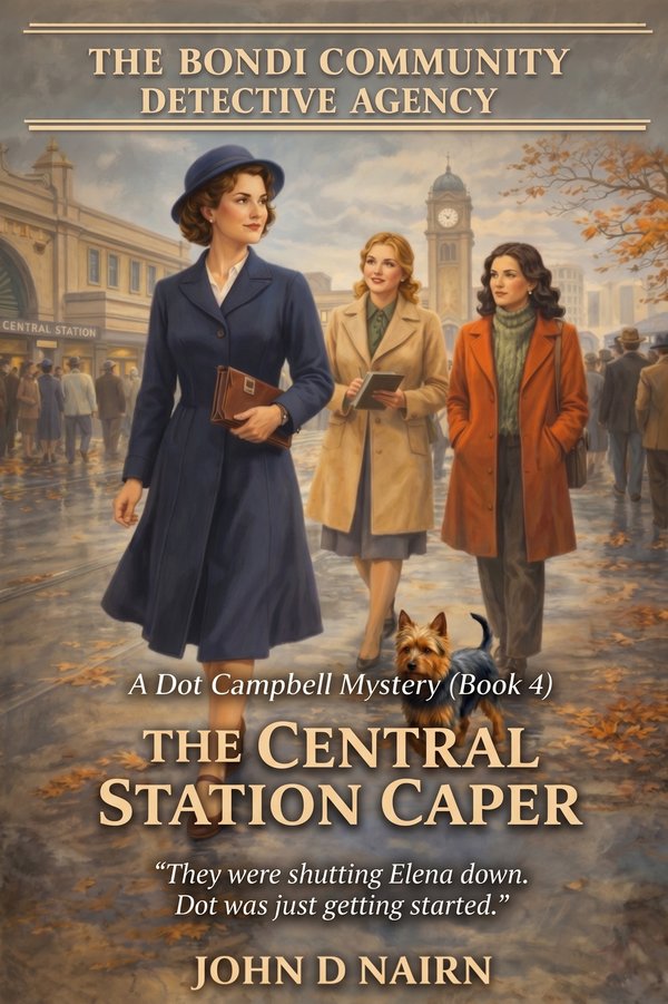 Cover of Book 4: The Central Station Caper